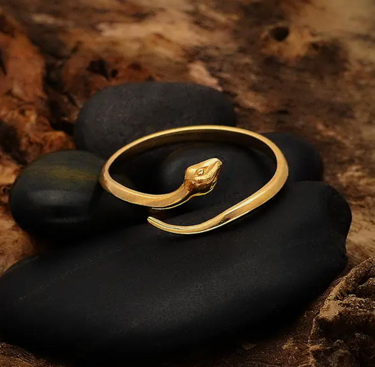 Adjustable Simple Snake Ring