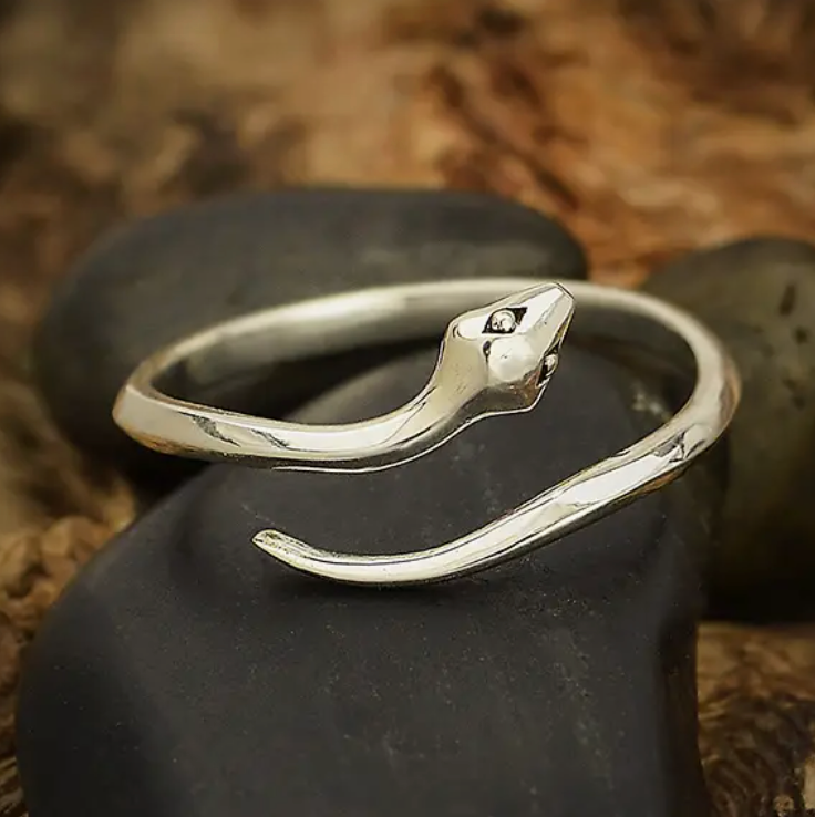 Adjustable Simple Snake Ring